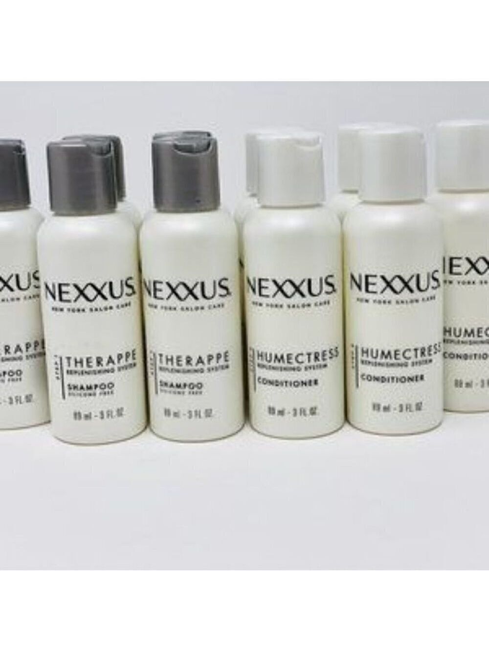 12 pk NEXXUS 6 shampoo and 6 conditioner- 5/5- 3 fl oz